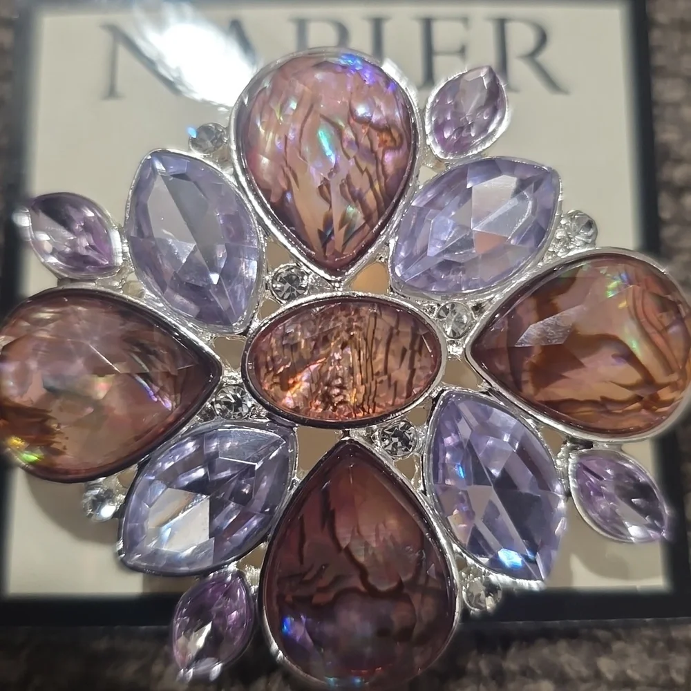 NAPIER BRAND FASHION JEWELRY FANCY SPARKLING 